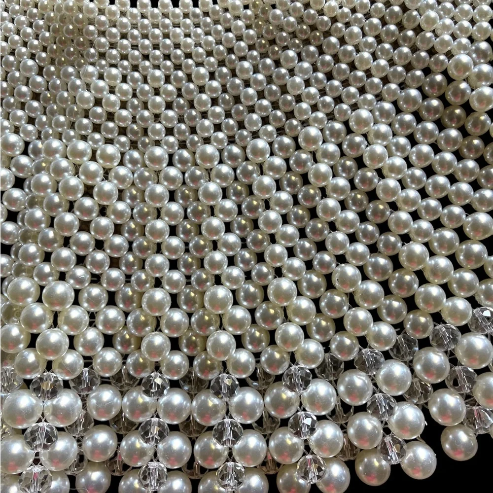 Handmade Pearl Statement Collar - Picture 8 of 10